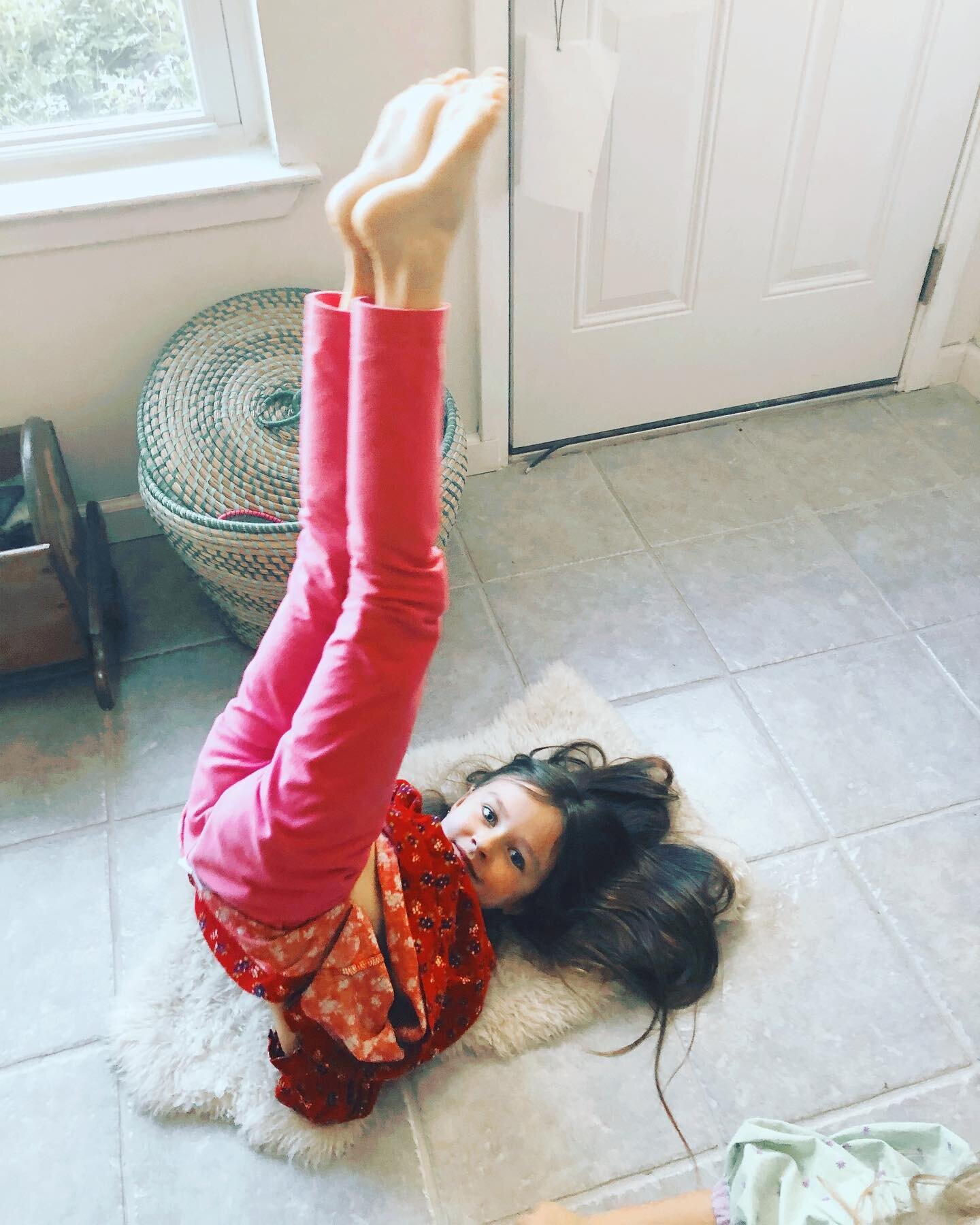 Fact! Yoga babies turn into exquisite yogini&rsquo;s in just 7 years #birthyourcoven #yogababy #yogakids #yogahomeschool