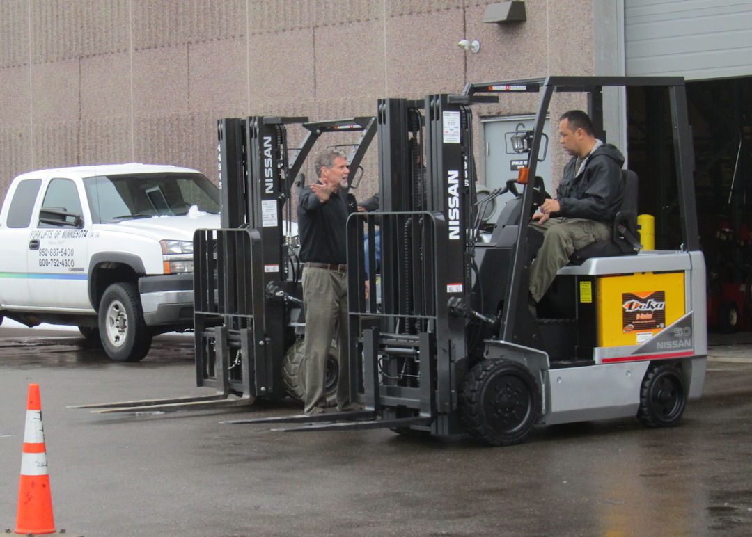 Forklifts Of Minnesota Inc Operator Training Classes
