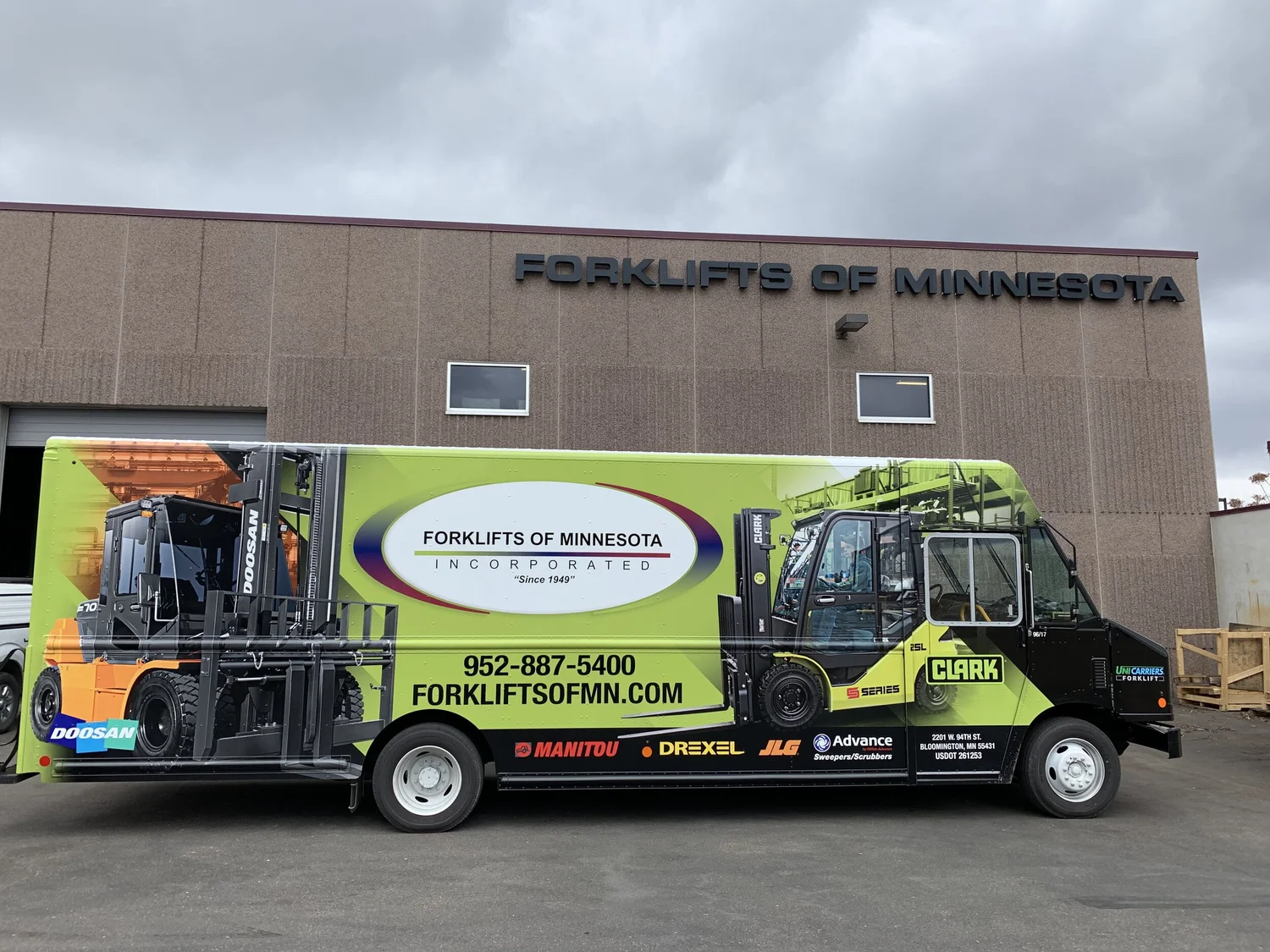 Forklifts of Minnesota, Inc.Locations
