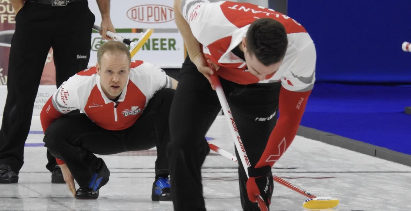 Mark Nichols Steps Up For Team Gushue In Nova Scotia