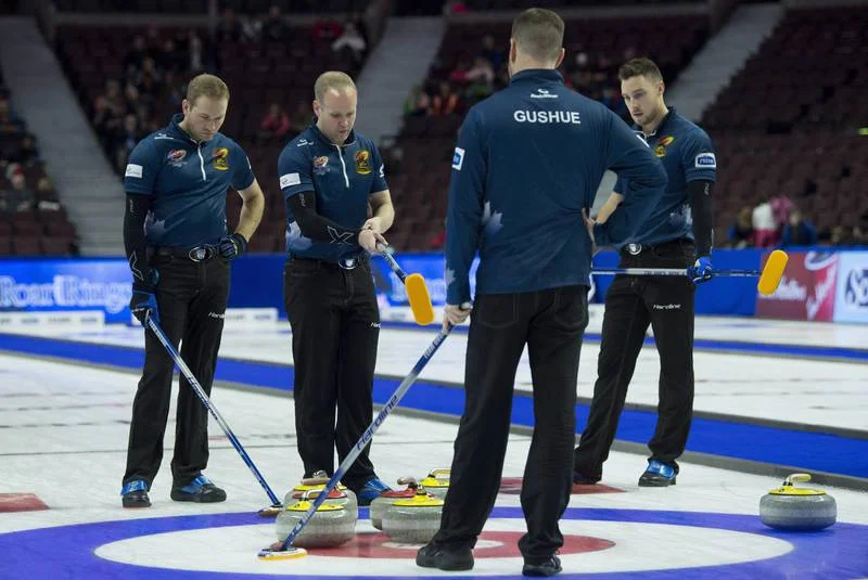 No 'A' grades yet, but Gushue curlers making improvement