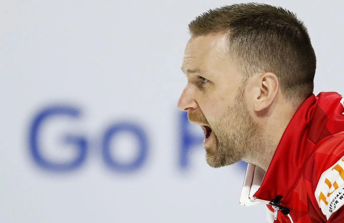 Brad Gushue falls 6-5 to Sweden’s Edin in men’s world curling championship
