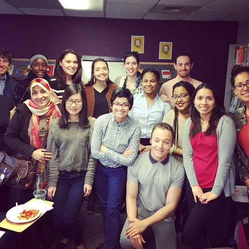 Teaching my Entry-Level Hollywood workshop at American University (May 2016)