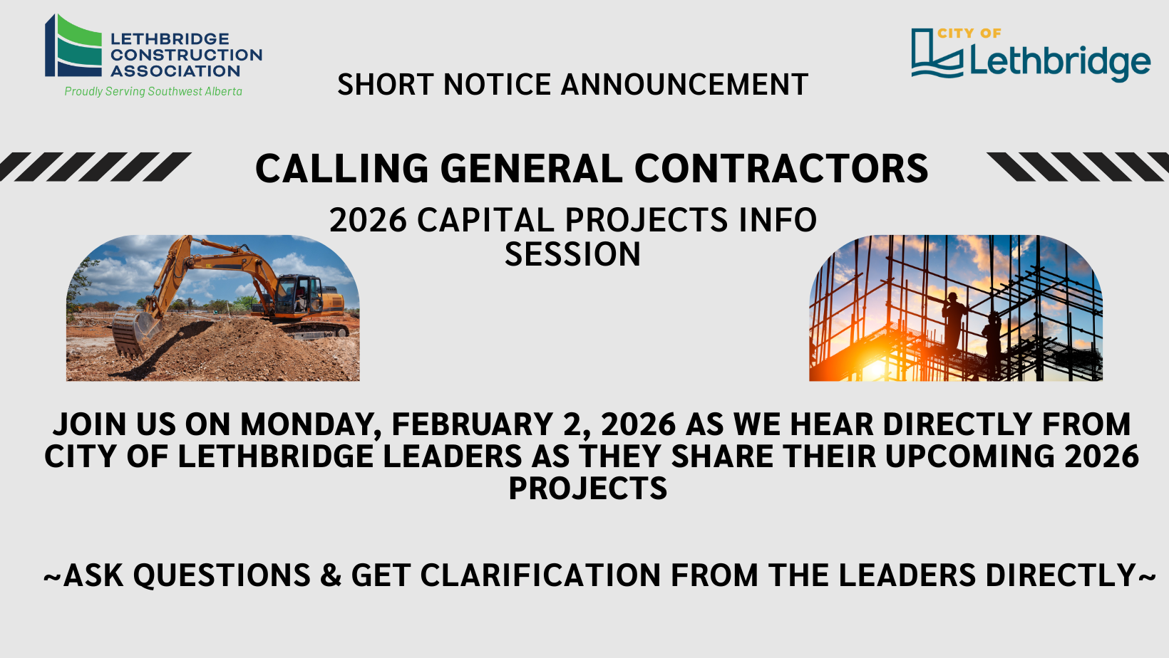 2026 Capital Projects Information Session 