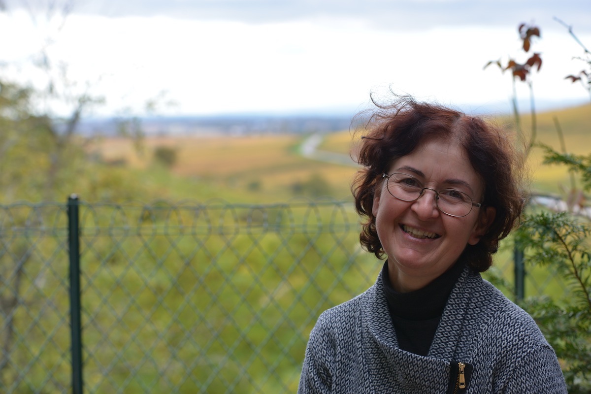 Lise Pavelot at the Domaine