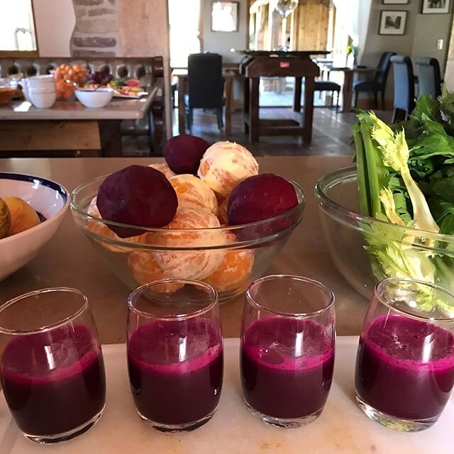 Breakfast juice - fermented beets, celery, apple and lemon #organic #powershot #juiceworld #juicecleanse #naturalfood #winelover @purplemustardclub #gevreychambertin #marketfresh #farmtotable