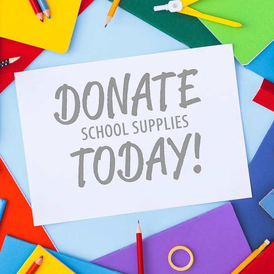 School Supply Drive ALL WEEK LONG!