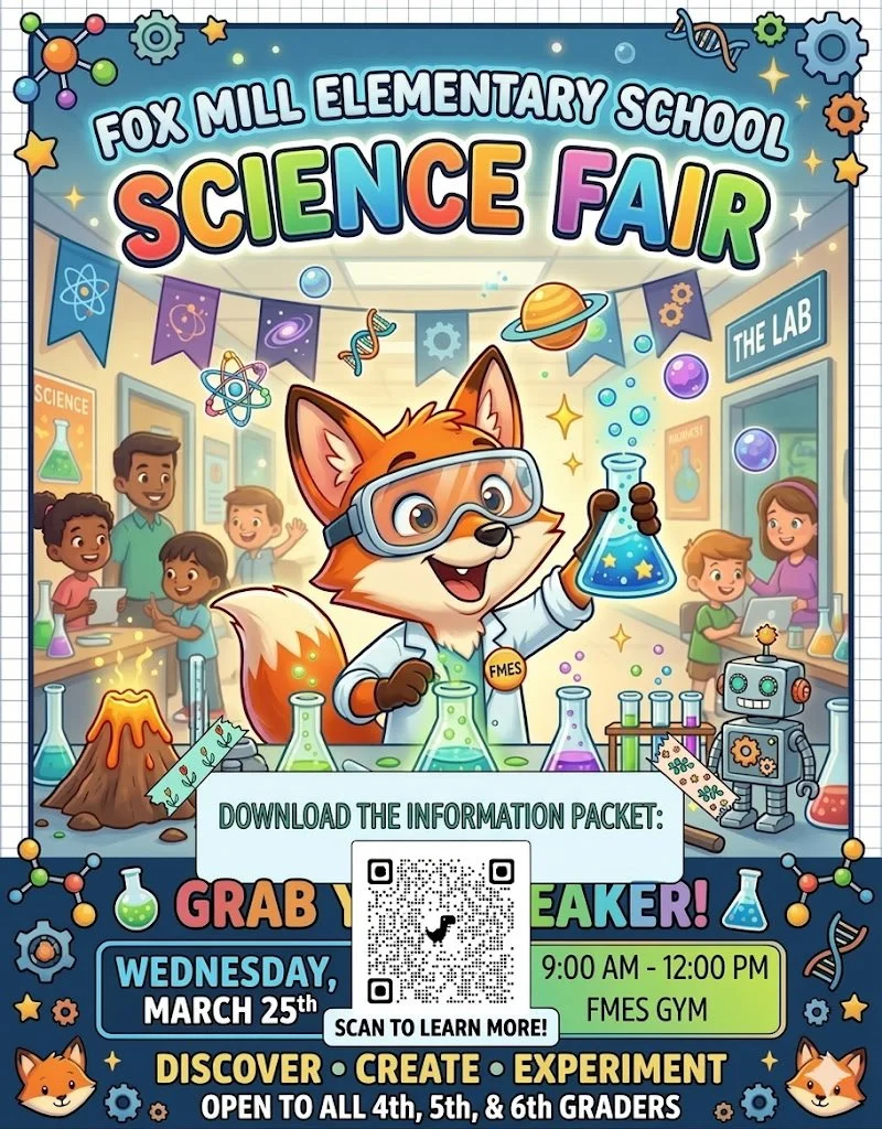 The Science Fair at FMES is next week!