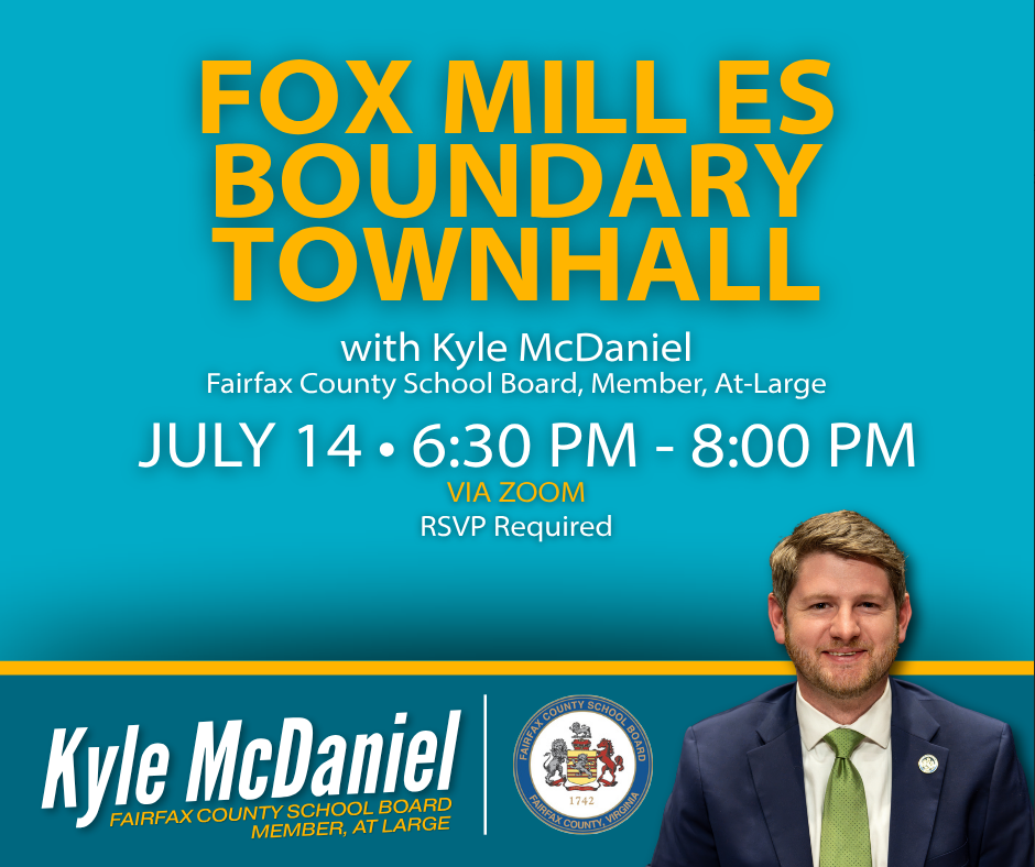 Virtual Town Hall with Kyle McDaniel: July 14th 6:30-8:00pm. Registration required!