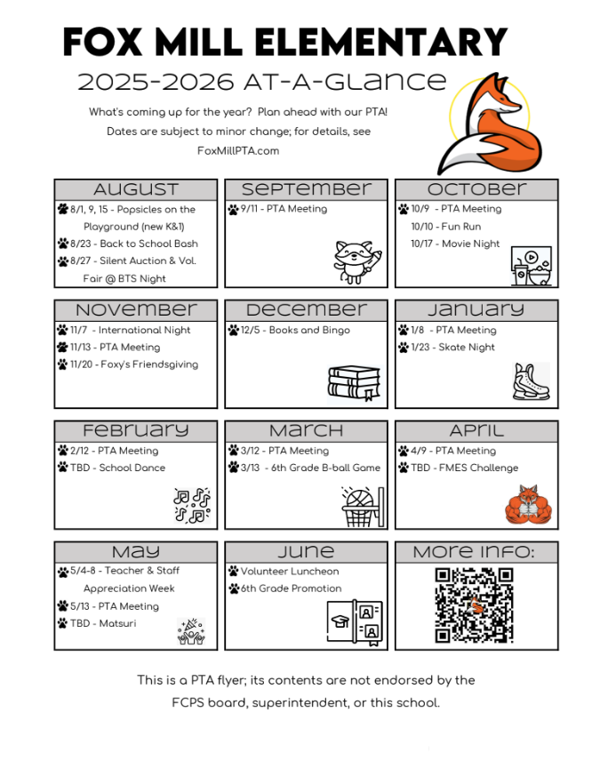 Further lineup of exciting PTA events!