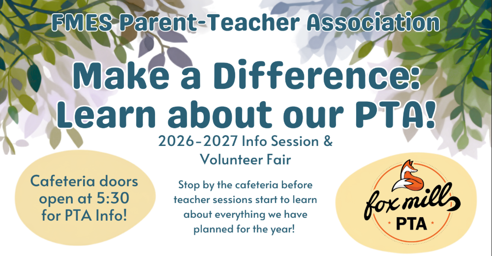 PTA Volunteer Fair @ Back to School Night!