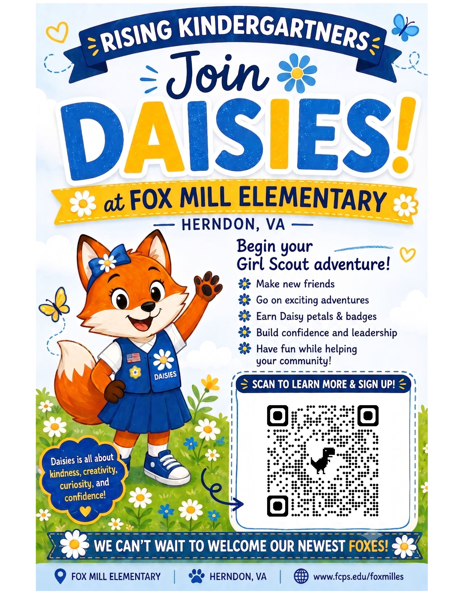 Join Girl Scout Daisies!