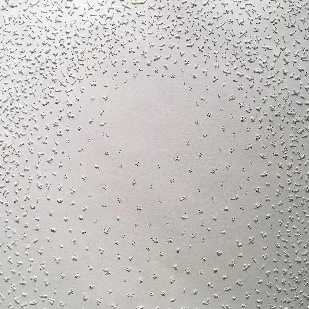 Untitled thread drawing, 2018