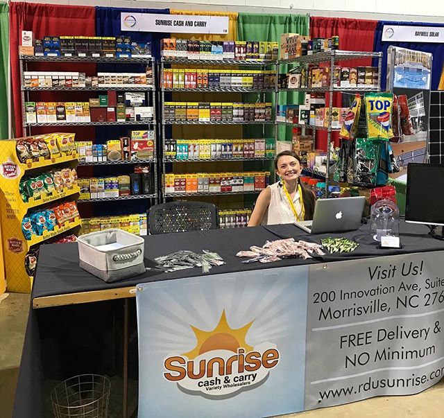 We&rsquo;re at the #AASOA 2018 NC #CStore Expo! So happy to see so many of our customers 🏪
&bull;
&bull;
#convenience #smokeshop #tradeshow #cashandcarry #cigarillos #pipetobacco #wholesaletobacco