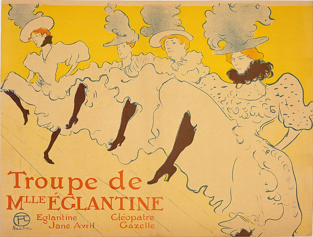 Public Space in Paris: Toulouse Lautrec’s Posters