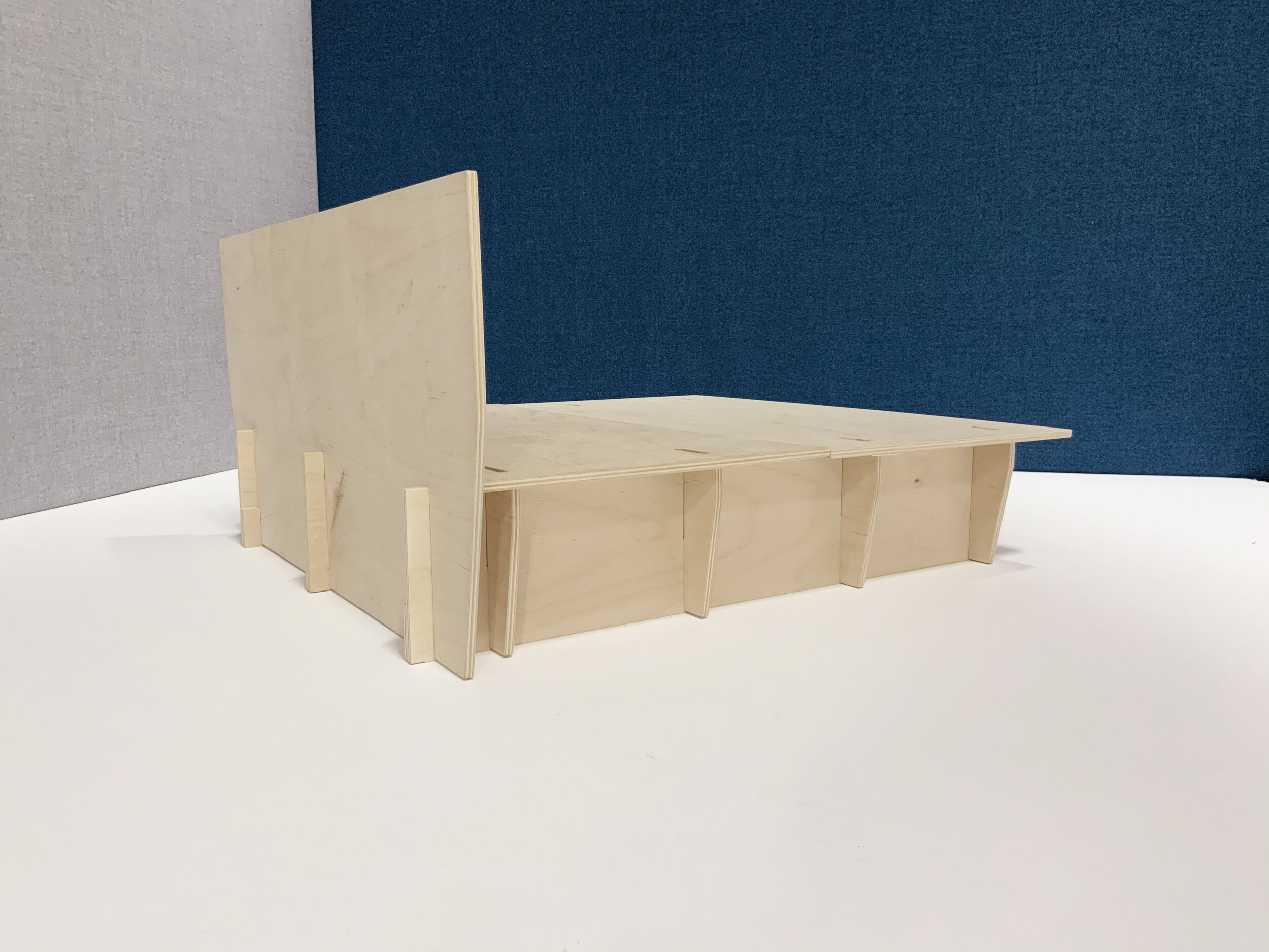  Charles Schreiber&nbsp;(United States, born 1960),  Joseph's Bed (Flat Packed, King), &nbsp;2020, Plywood, Courtesy of the artist&nbsp; 