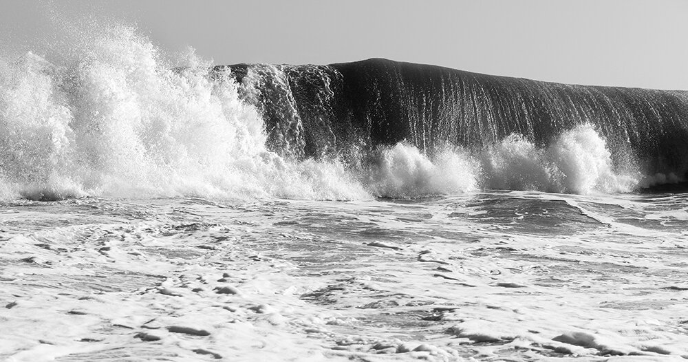  Clifford Ross (United States, born 1952),  Hurricane LXVIII , 2009, archival pigment print, 59 x 112 3/8 inches. Courtesy of the artist and Ryan Lee Gallery © Clifford Ross 