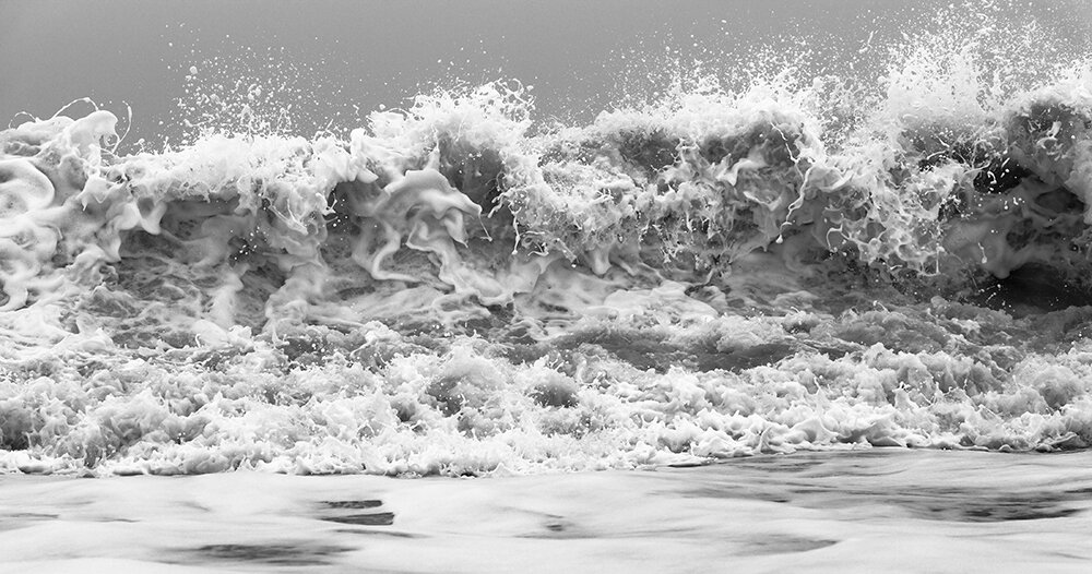  Clifford Ross (United States, born 1952),  Hurricane LXXXIV , 2009, archival pigment print, 59 x 112 3/8 inches. Courtesy of the artist and Ryan Lee Gallery © Clifford Ross 