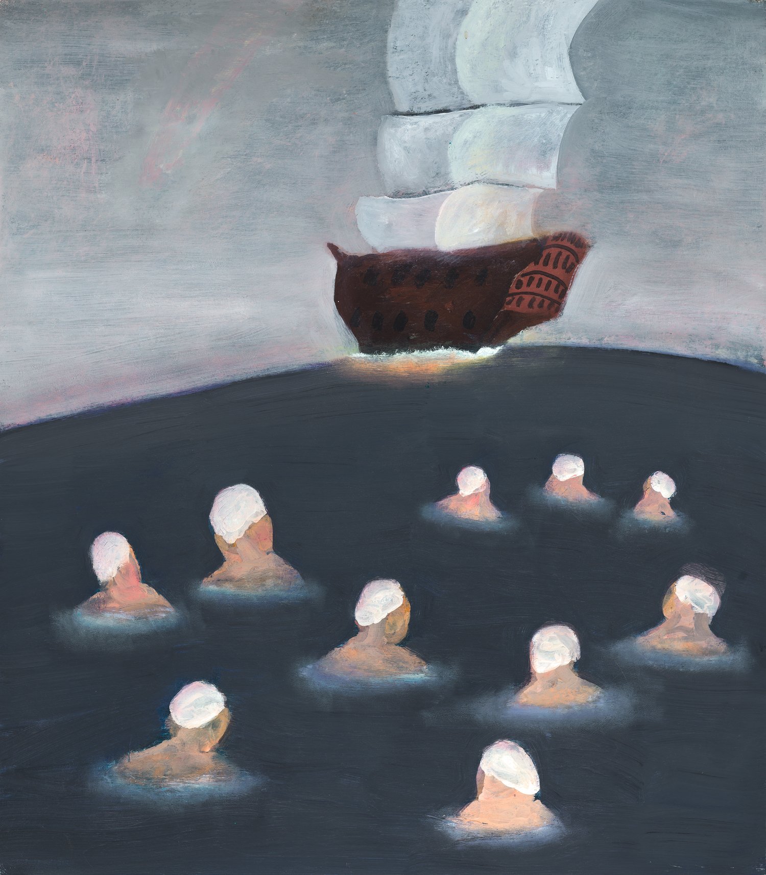 Floating Figures by Katherine Bradford — Portland Museum of Art