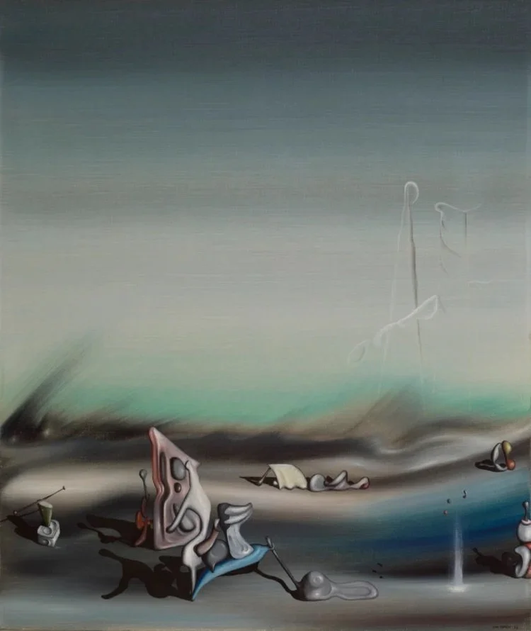 Portland Press Herald Art review: One show celebrates Surrealism, another mud. Both are terrific