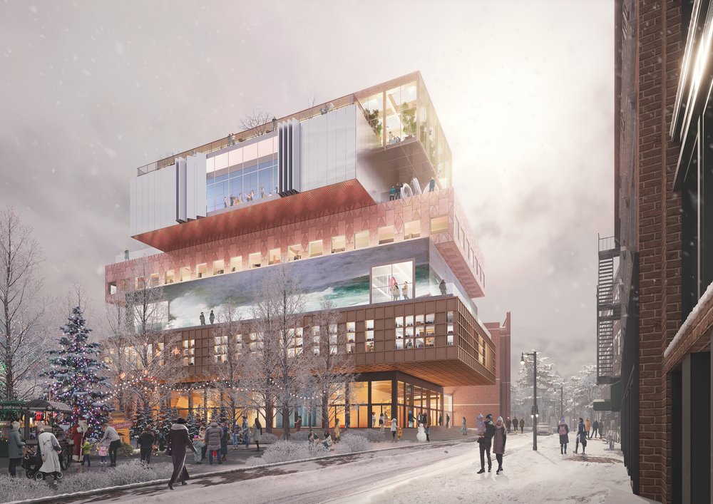  MVRDV/ The Portland Museum of Art, Maine/ Dovetail Design Strategists 