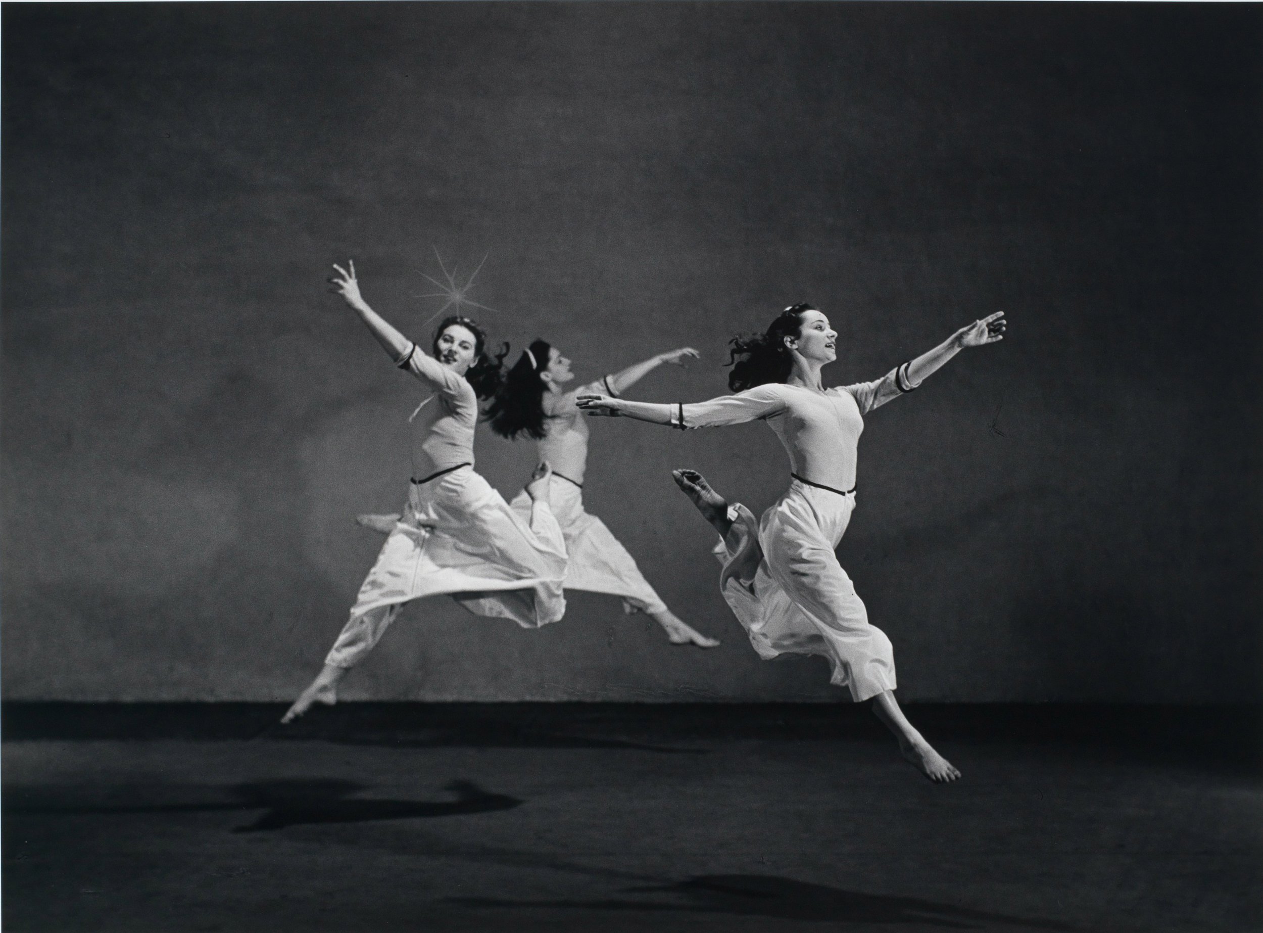   Barbara Morgan  United States, 1900–1992  Martha Graham - American Document , 1938 gelatin silver print, 13 5/16 x 18 inches Gift of James A. Dewberry, D.D.S., 1984.214 