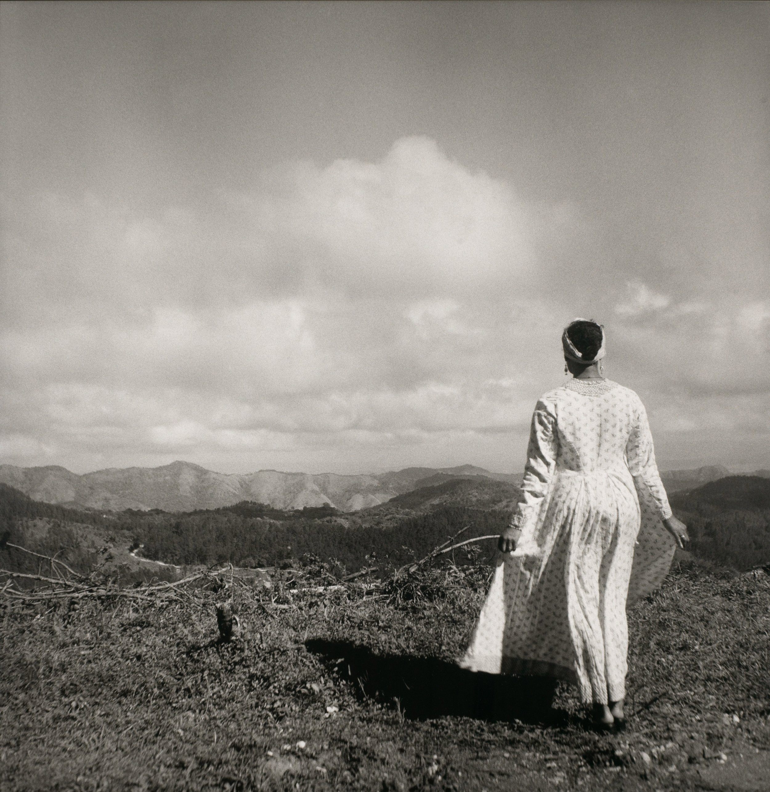   Carrie Mae Weems  United States, born 1953  In the Mountains of Santiago de Cuba , 2002  gelatin silver print, 31 x 31 inches Museum purchase with support from Friends of the Collection, 2023.1 © Carrie Mae Weems. Courtesy of the artist and Jack Sh