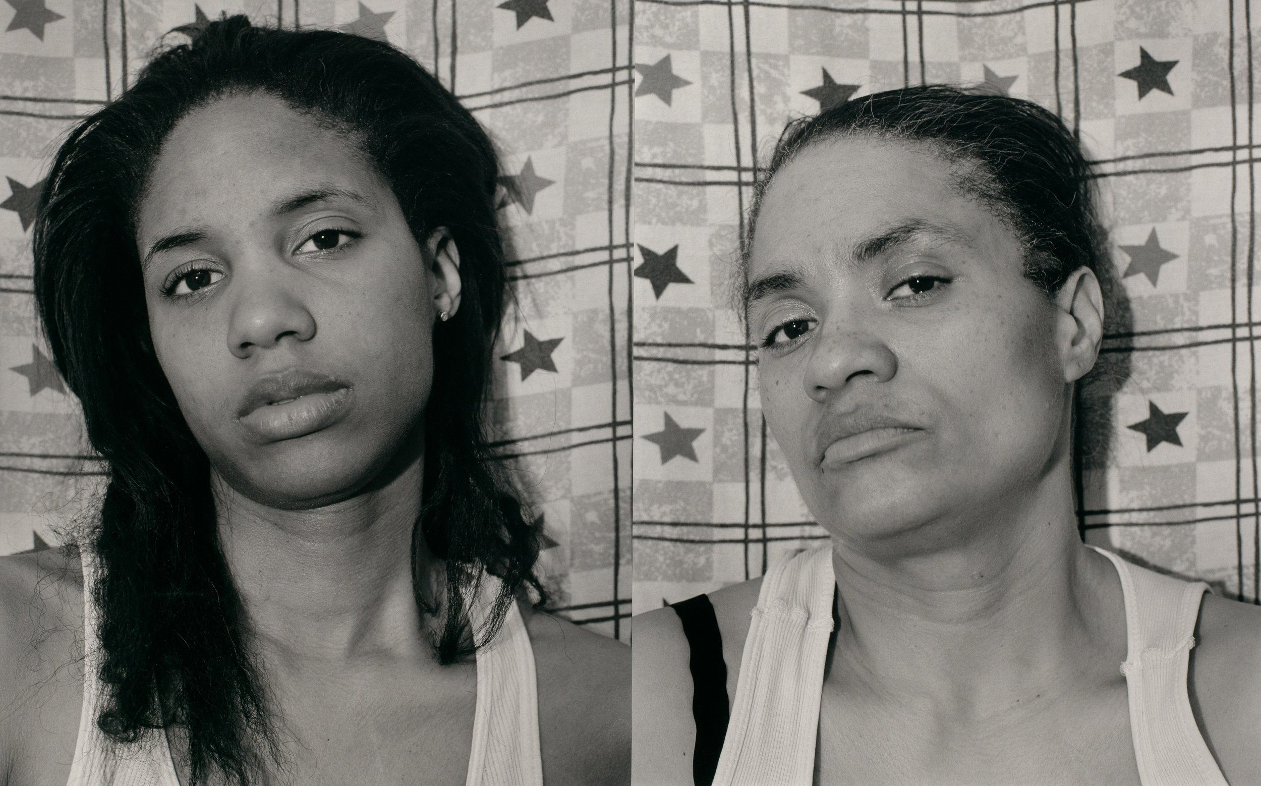   LaToya Ruby Frazier  United States, born 1982  Mom and Me , 2008 gelatin silver print, 22 x 37 1/4 inches Museum purchase with support from Friends of the Collection, 2023.2.1 © LaToya Ruby Frazier 