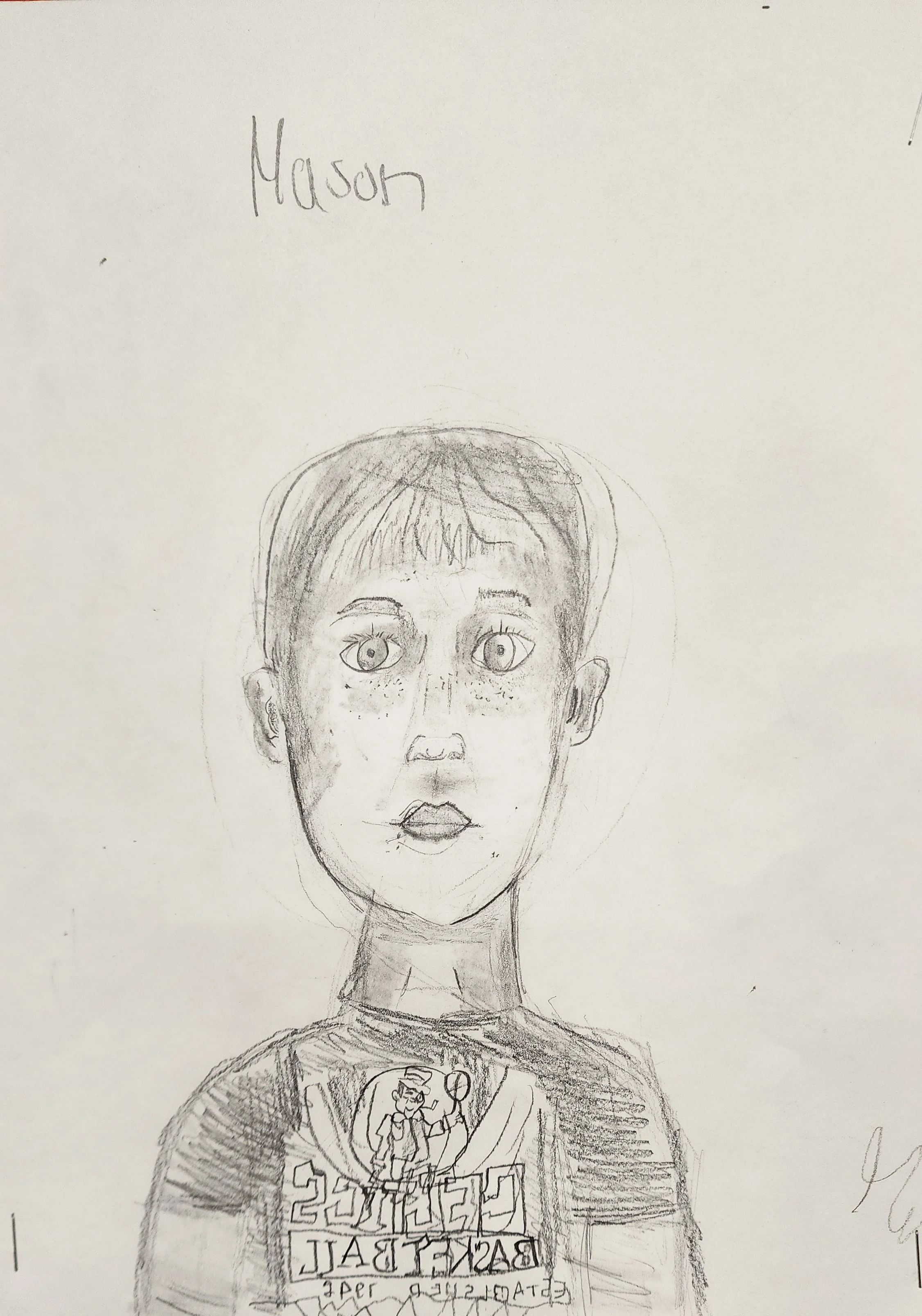 Mason Barr, Self Portrait