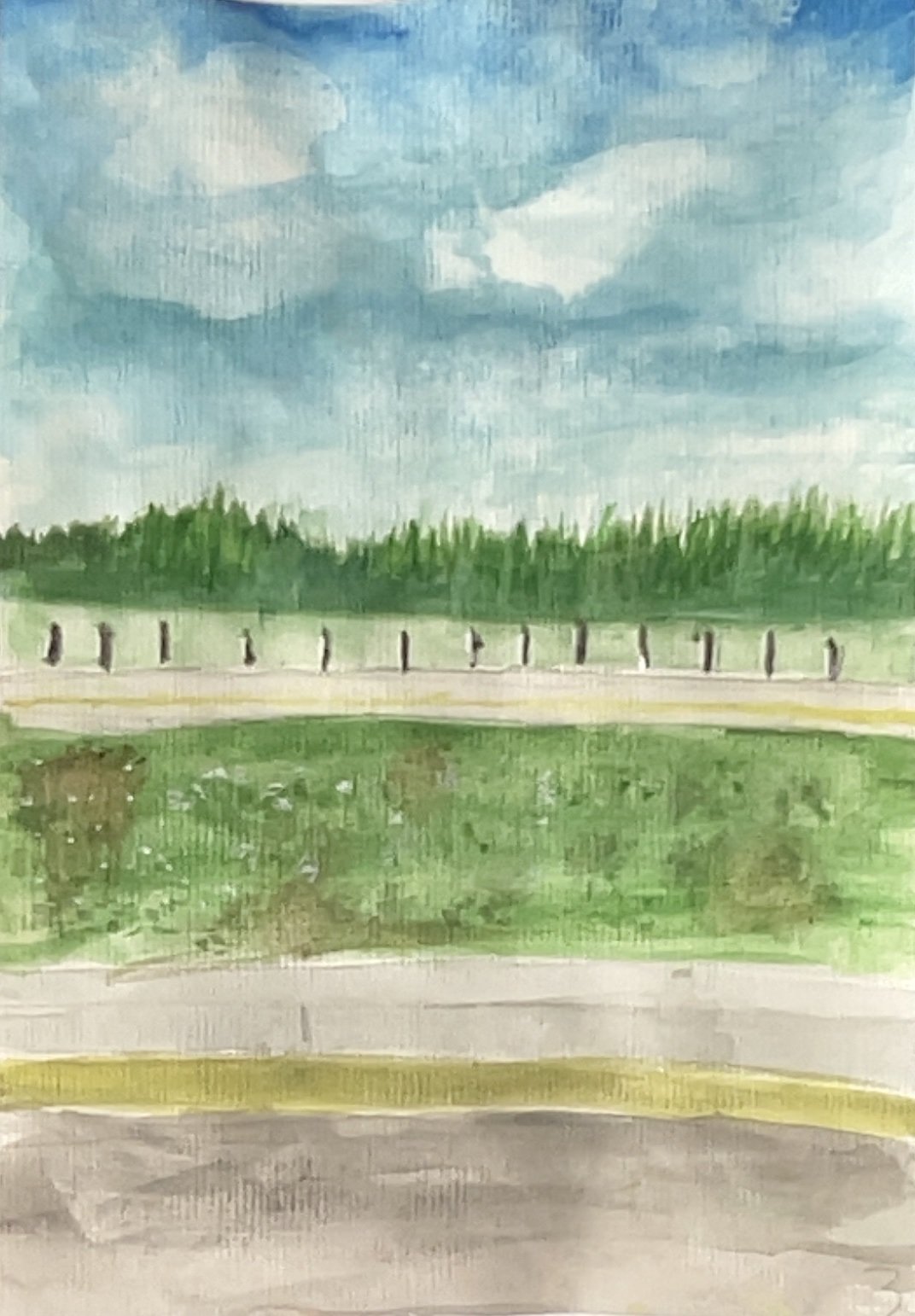 Oliviana Wallace, Florida Inspired Nature Scape