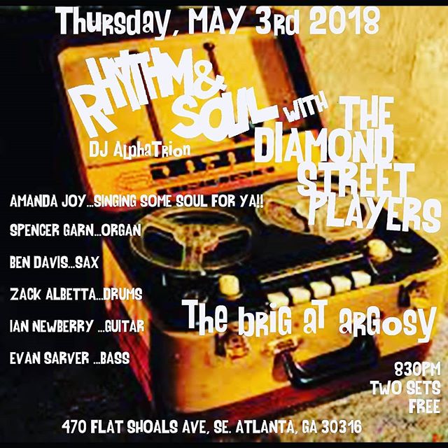 Check out @diamond_street_players in #atlanta tonight