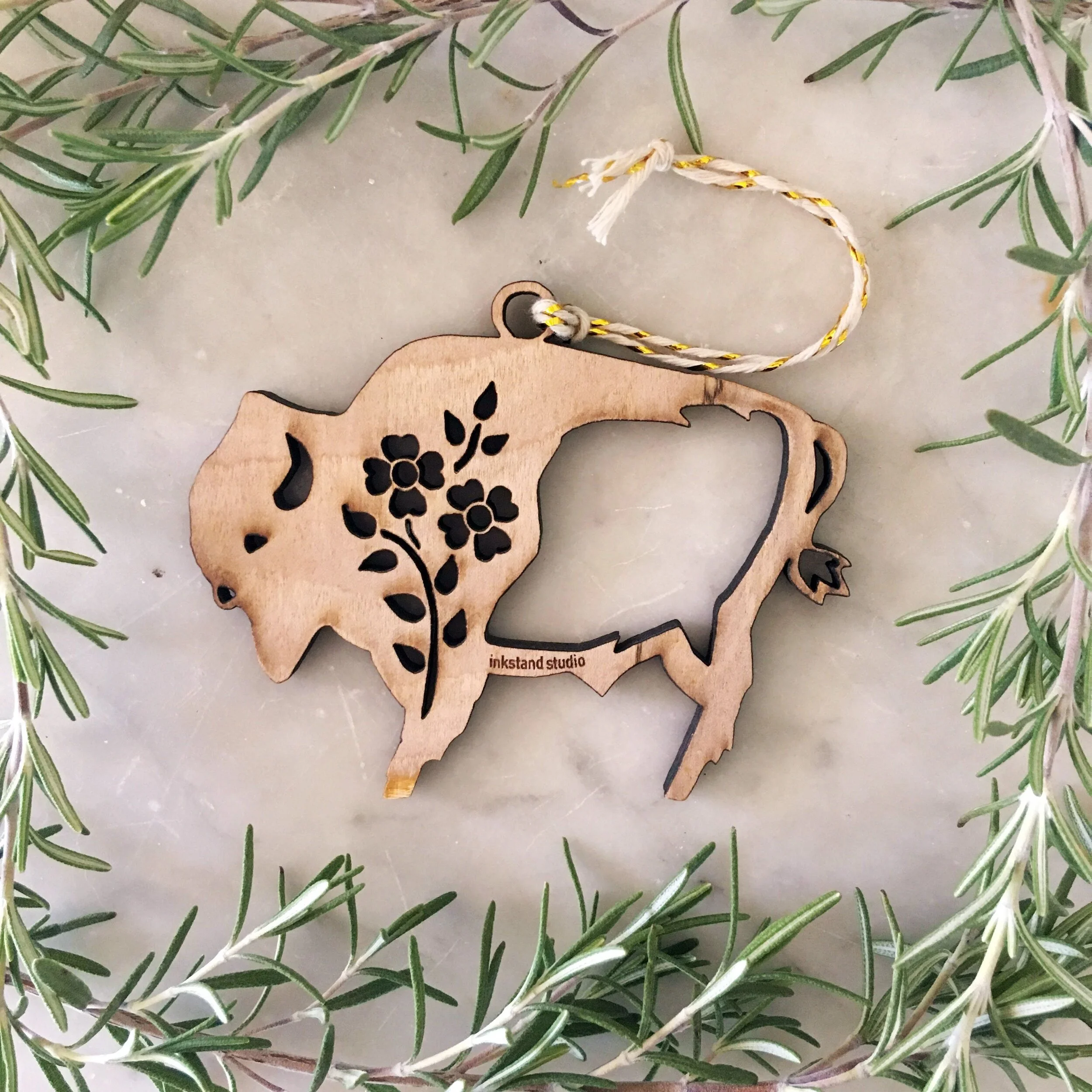 Buffalo Ornament
