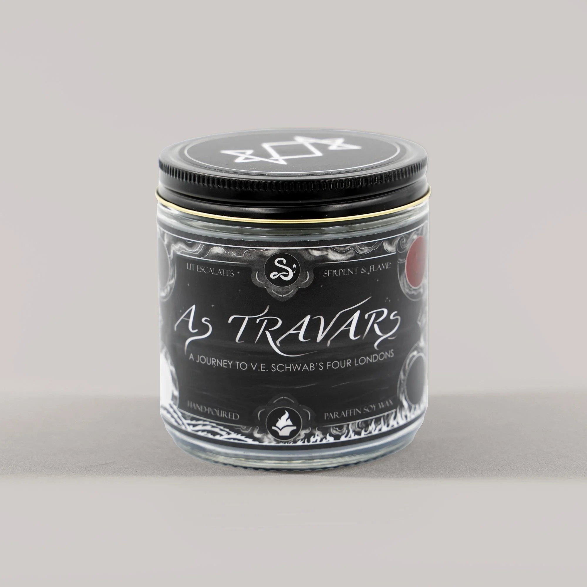 Shades of Magic: As Travars Candle Label