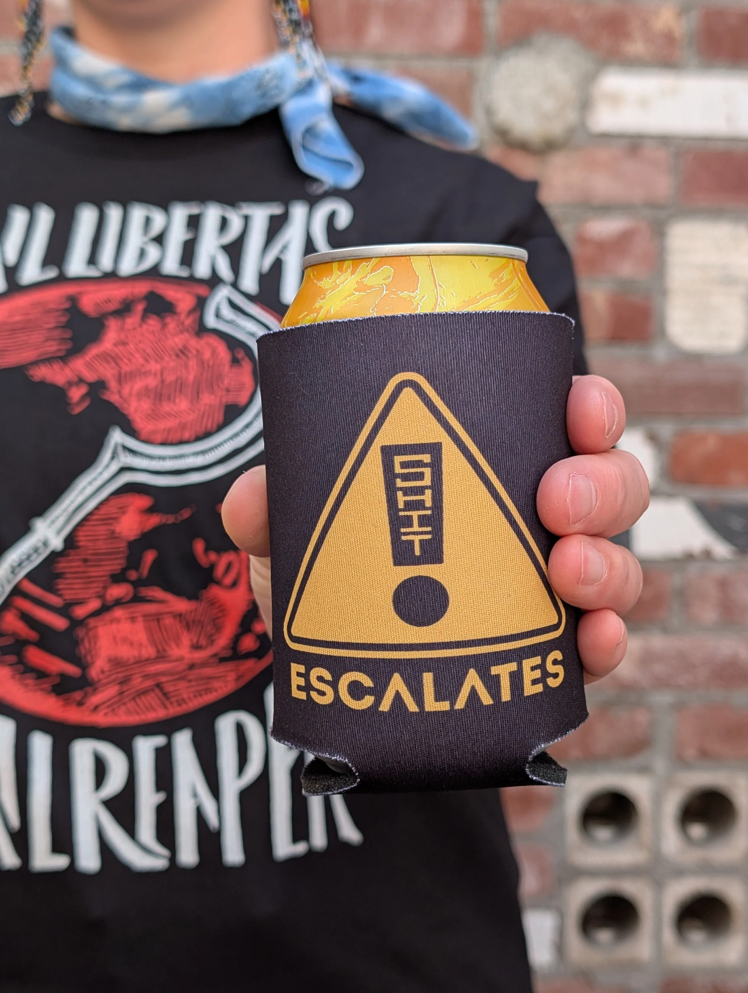 Shit Escalate Koozie
