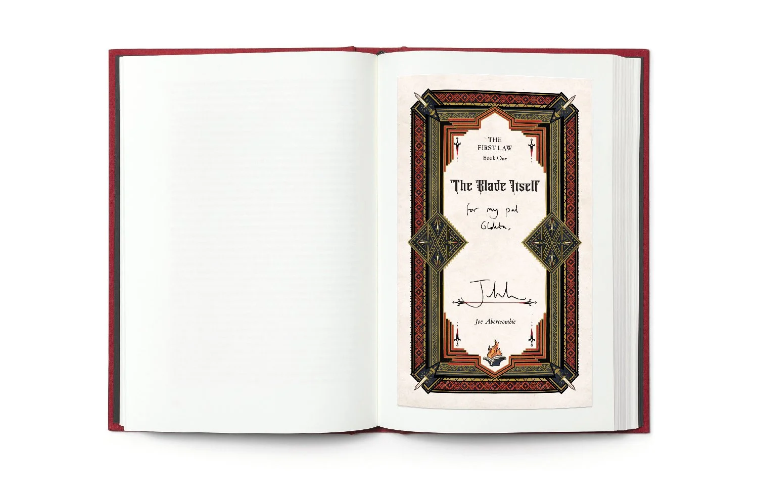 The Blade Itself Bookplate