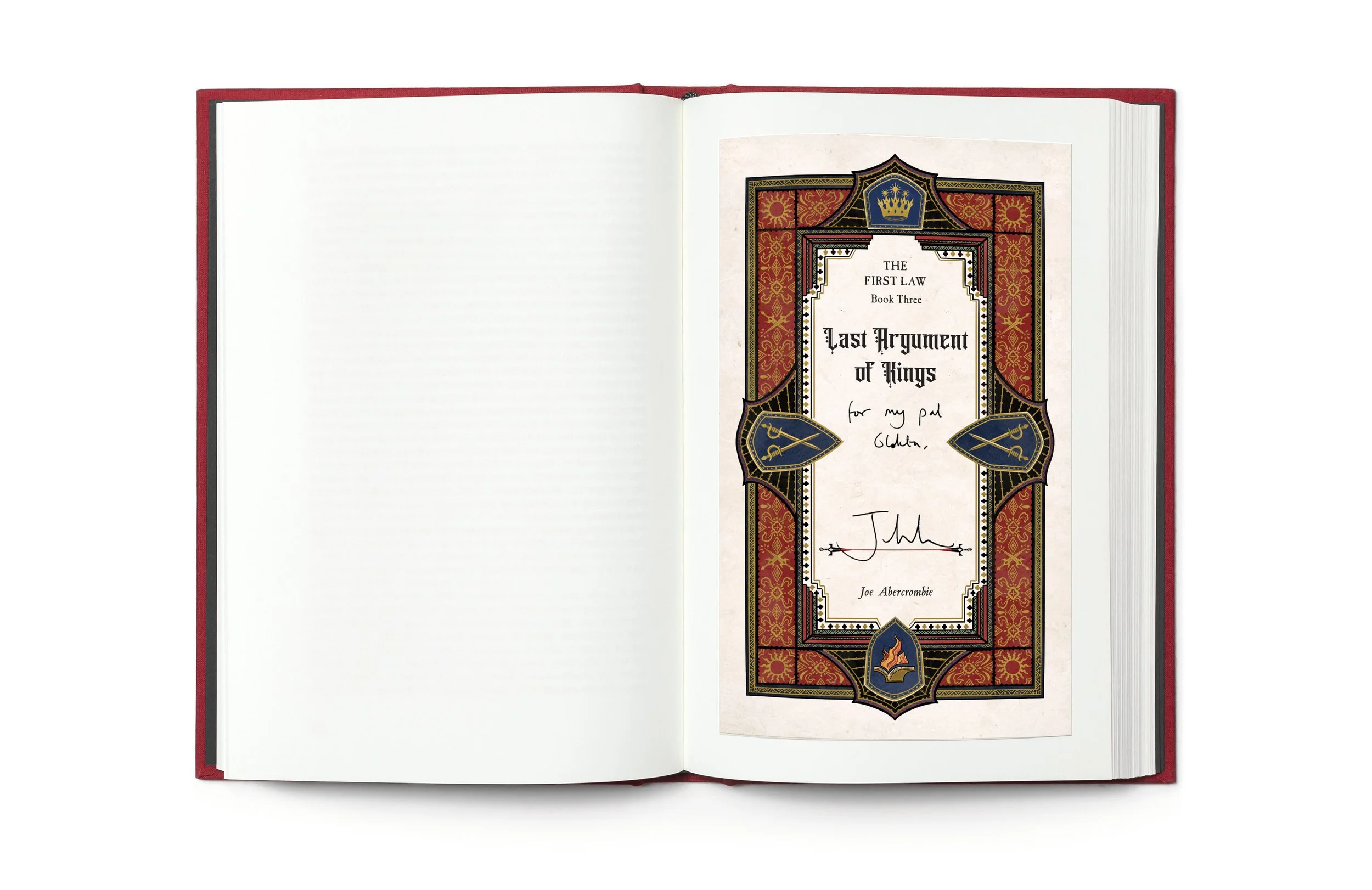 Last Argument Of Kings Bookplate
