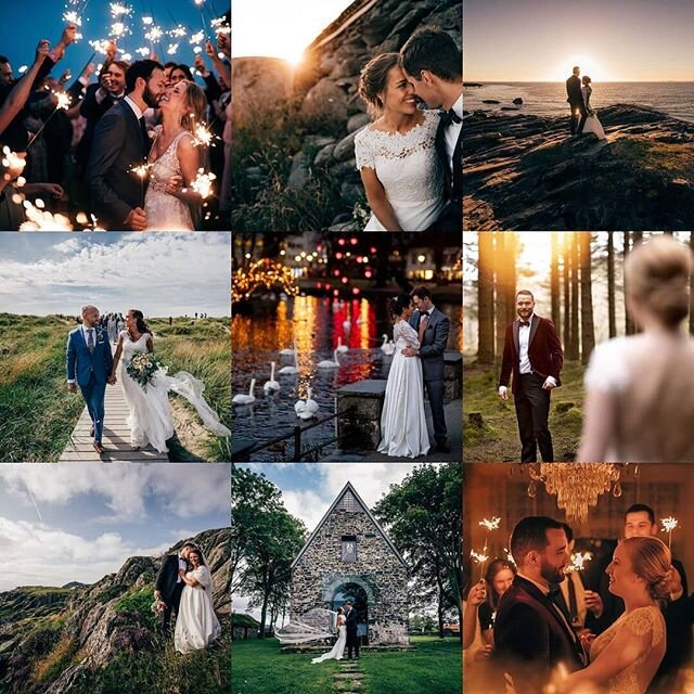 #bestnine2019 What a year! I've been fairly inactive online, but that's only because I've been too busy offline. Thanks for all the likes, shares, and amazing weddings.
.
To all the couples who've chosen me over the last several years, (or have booke