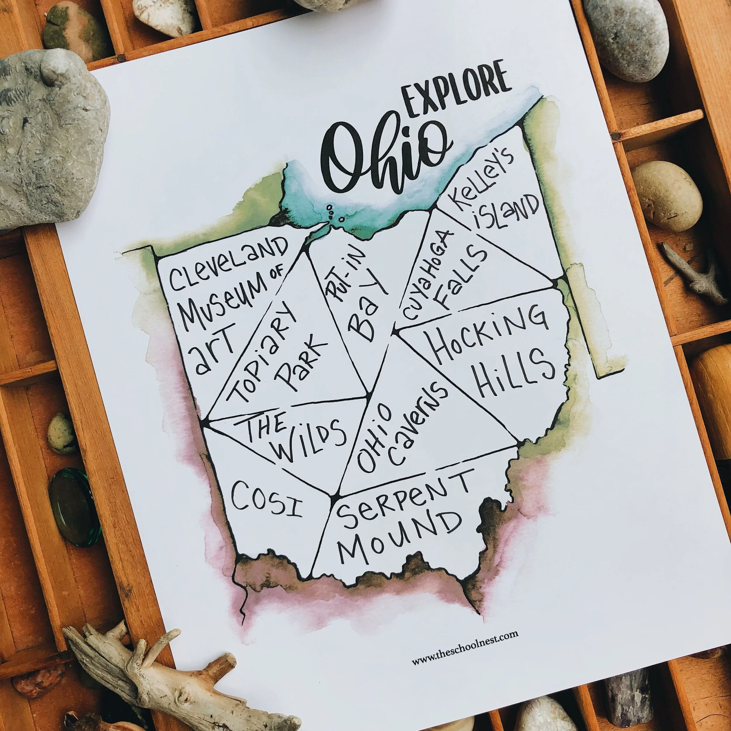Explore Ohio - An Adventure Tracker | theschoolnest.jpg