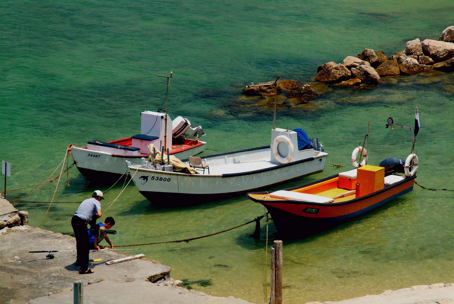 Caesarea Fisherman.JPG