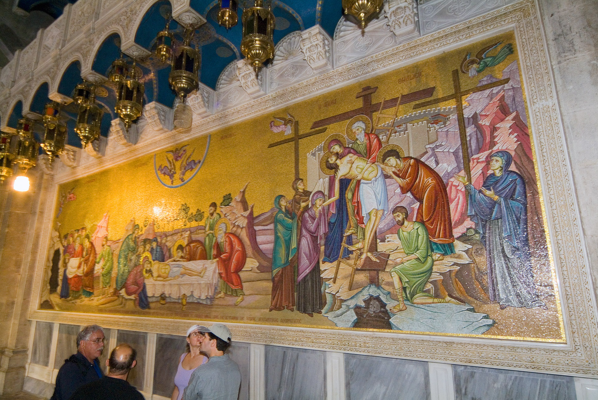 Christ Is Taken Down From The Cross Mural.JPG