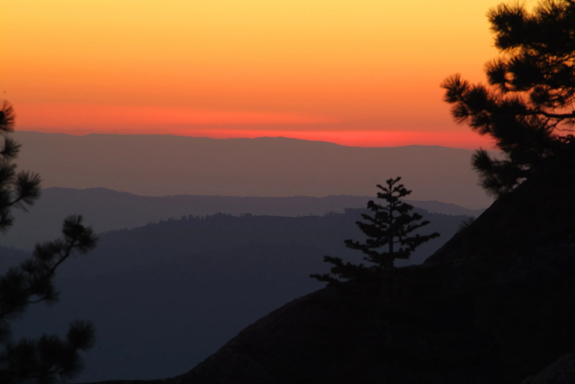 Sunset Near Sentinel Dome.JPG