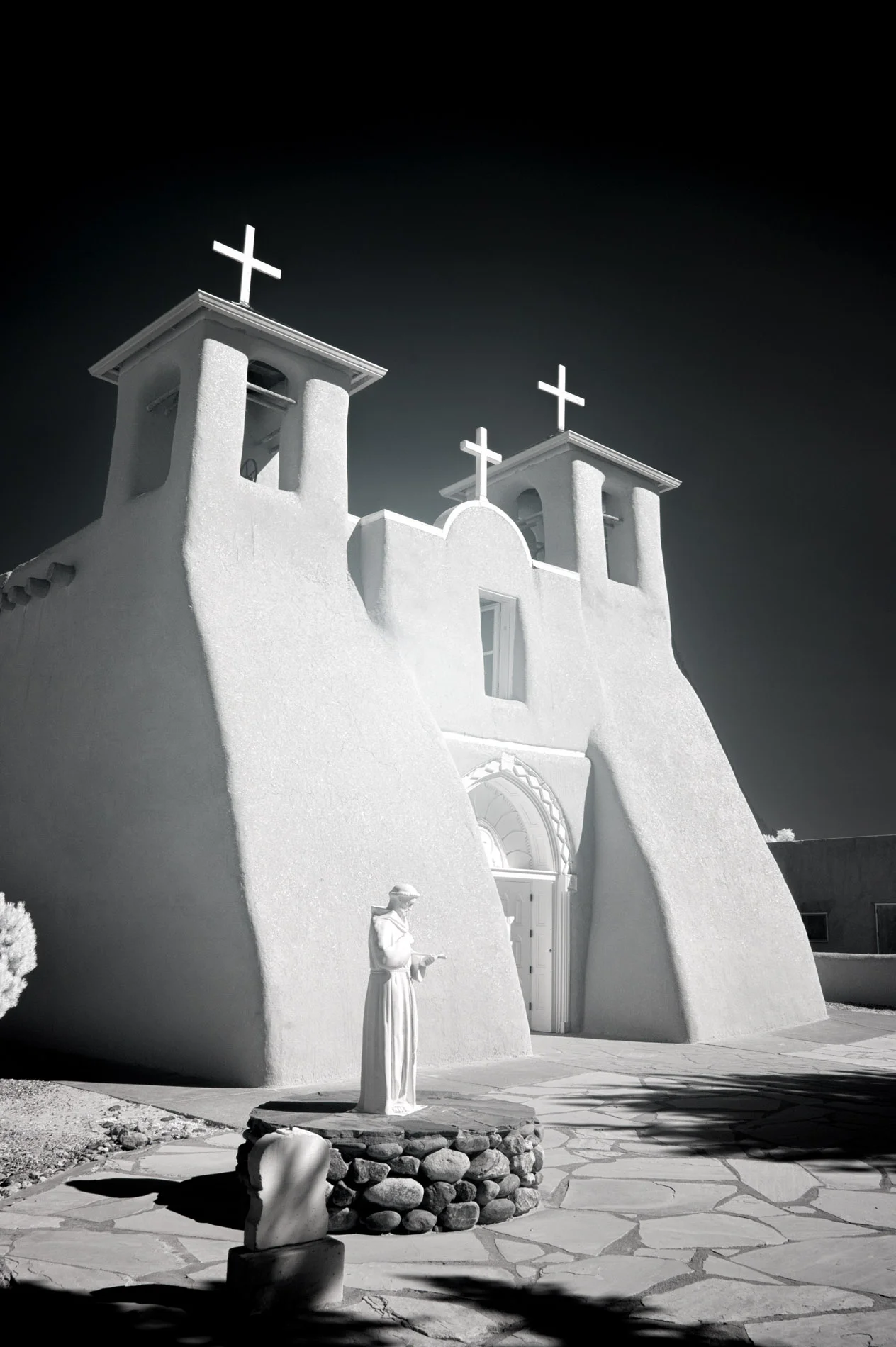 St. Francis de Assisi Mission Taos Infa Red.JPG