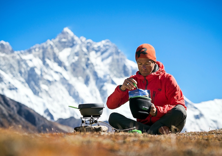 If you use freeze-dried meals from camping stores, be prepared to need more water and a stove.