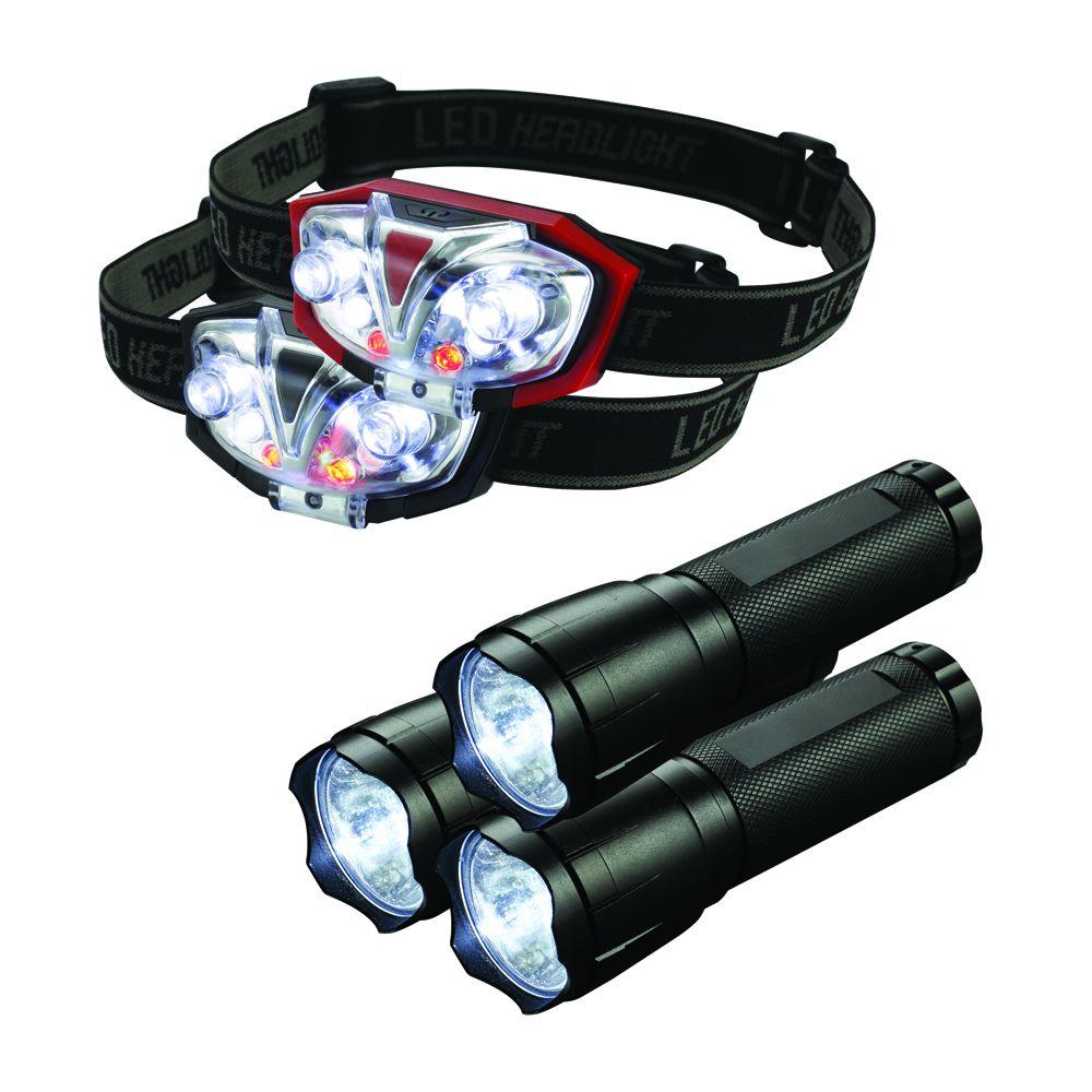 No kit is complete without flashlights and headlamps.
