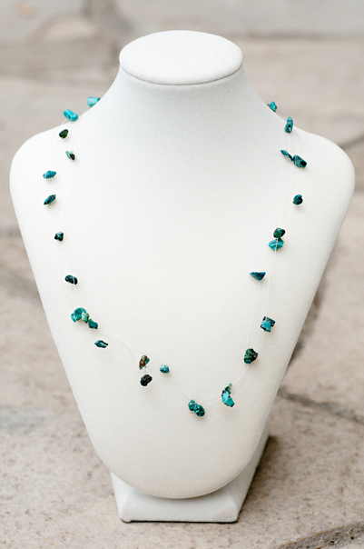  Floating turquoise  16”  $19.95 