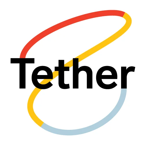 The main Tether identity. Working on this has been one of my favorite parts of the project!