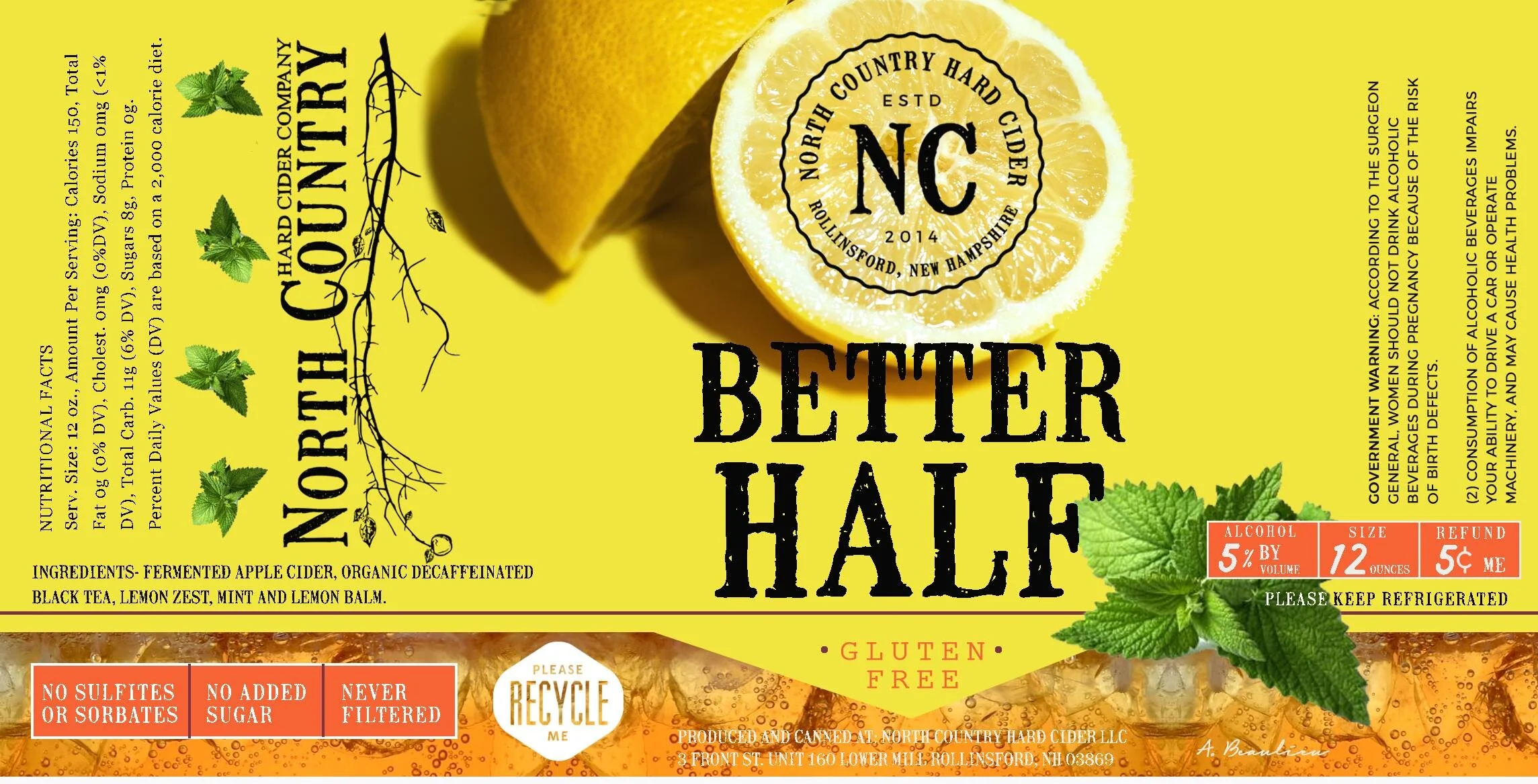 List of Ciders — North Country Hard Cider