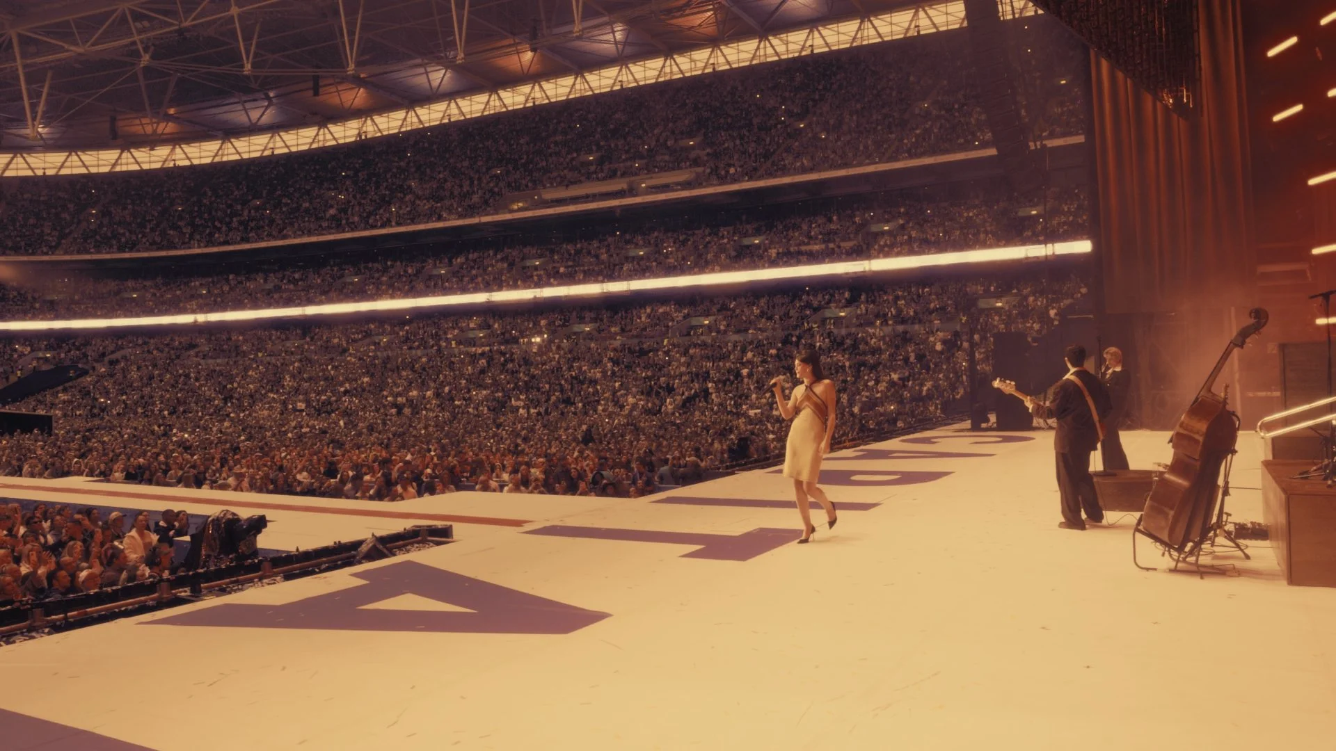 Sienna Spiro at Wembley Stadium