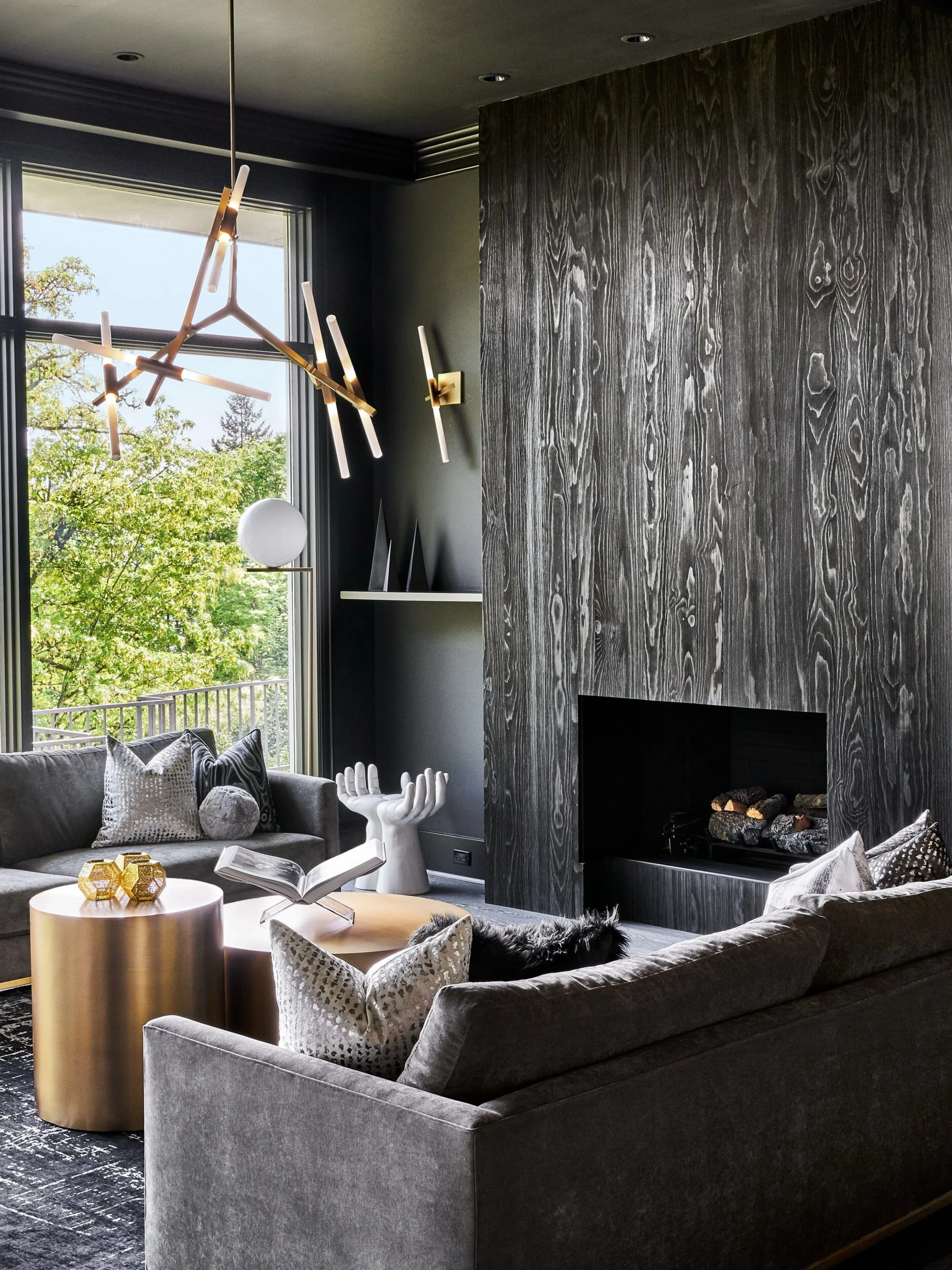 Bold interiors don&rsquo;t have to feel heavy. When balanced with texture, lighting, and contrast- darker palettes can create elevated spaces which draw you in.
