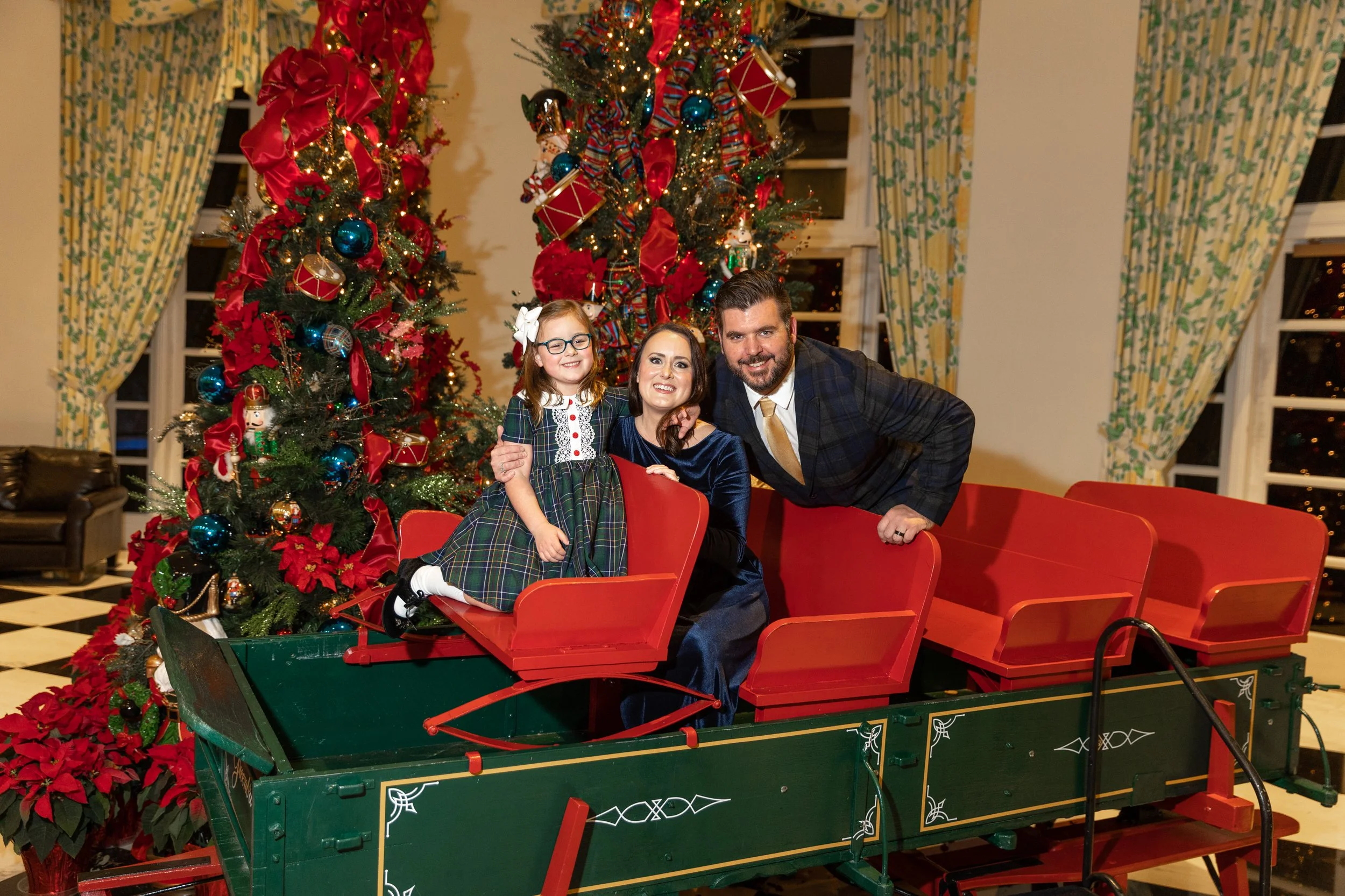 Christmas Family Photos At The Greenbrier